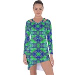 Frequencee Asymmetric Cut-Out Shift Dress