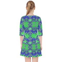 Quarter Sleeve Pocket Dress 