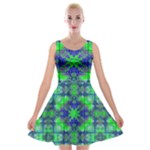 Frequencee Velvet Skater Dress