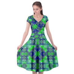 Frequencee Cap Sleeve Wrap Front Dress from ArtsNow.com