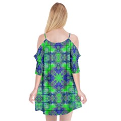 Cutout Spaghetti Strap Chiffon Dress 