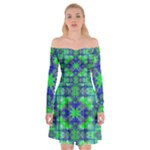 Frequencee Off Shoulder Skater Dress