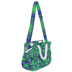 Rope Handles Shoulder Strap Bag 