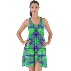 Show Some Back Chiffon Dress 