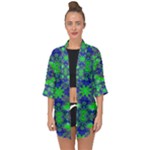 Frequencee Open Front Chiffon Kimono