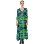 Frequencee Button Up Boho Maxi Dress