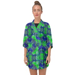 Half Sleeve Chiffon Kimono 