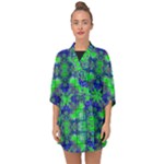 Frequencee Half Sleeve Chiffon Kimono