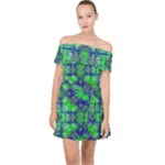 Frequencee Off Shoulder Chiffon Dress