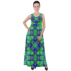Empire Waist Velour Maxi Dress 