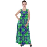 Frequencee Empire Waist Velour Maxi Dress