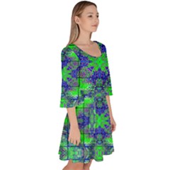 Velour Kimono Dress 