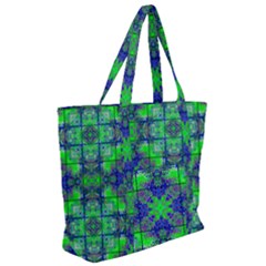 Zip Up Canvas Bag 