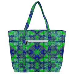 Zip Up Canvas Bag 
