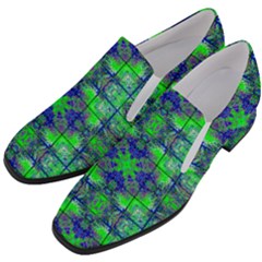 Women Slip On Heel Loafers 