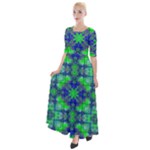 Frequencee Half Sleeves Maxi Dress