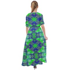 Waist Tie Boho Maxi Dress 