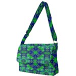 Frequencee Full Print Messenger Bag (L)