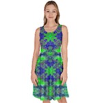 Frequencee Knee Length Skater Dress With Pockets