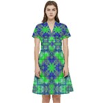 Frequencee Short Sleeve Waist Detail Dress