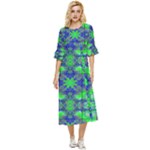 Frequencee Double Cuff Midi Dress