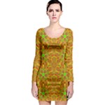 Mocha Morning (2) Long Sleeve Bodycon Dress