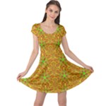 Mocha Morning (2) Cap Sleeve Dress