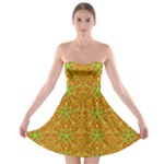 Mocha Morning (2) Strapless Bra Top Dress