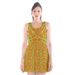 Mocha Morning (2) Scoop Neck Skater Dress