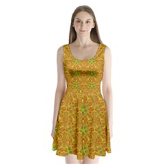 Split Back Mini Dress  
