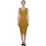 Mocha Morning (2) Sleeveless Pencil Dress