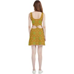 Velour Cutout Dress 