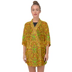 Half Sleeve Chiffon Kimono 