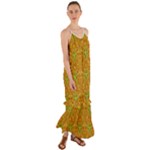 Mocha Morning (2) Cami Maxi Ruffle Chiffon Dress