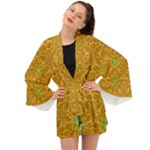 Mocha Morning (2) Long Sleeve Kimono