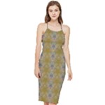 Grey Manor Bodycon Cross Back Summer Dress