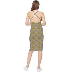 Bodycon Cross Back Summer Dress 