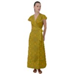 Togo Flutter Sleeve Maxi Dress