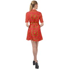 Belted Shirt Dress 
