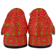 Women s Chunky Heel Loafers 