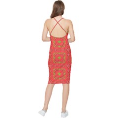 Bodycon Cross Back Summer Dress 