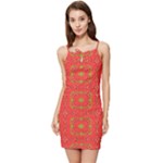 Bouquet Summer Tie Front Dress