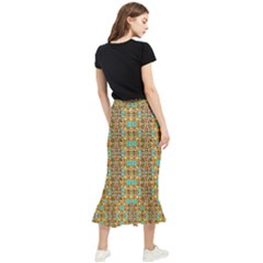 Maxi Fishtail Chiffon Skirt 
