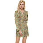 Baydello (2) Long Sleeve Satin Robe