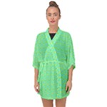 Carnatial Half Sleeve Chiffon Kimono
