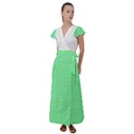 Carnatial Flutter Sleeve Maxi Dress