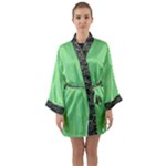 Idunno Flower Girl Long Sleeve Satin Kimono