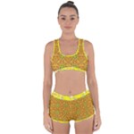 Mandala Top Mocha Morning (3) Racerback Boyleg Bikini Set