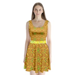 Split Back Mini Dress  
