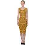 Mandala Top Mocha Morning (3) Sleeveless Pencil Dress